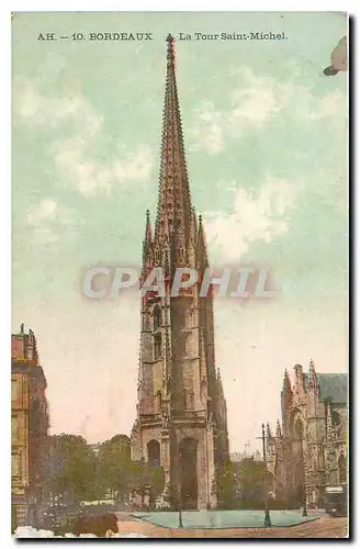 Cartes postales Bordeaux La Tour Saint Michel