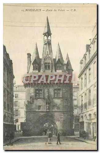 Cartes postales Bordeaux Porte du Palais