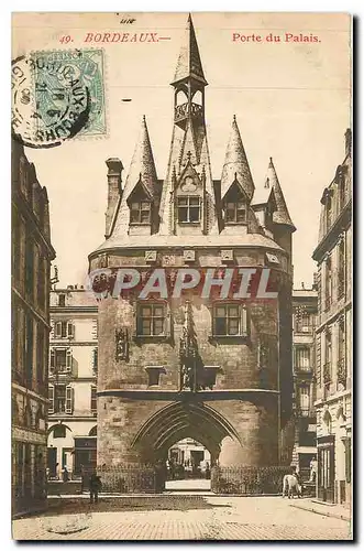 Cartes postales Bordeaux Porte du Palais