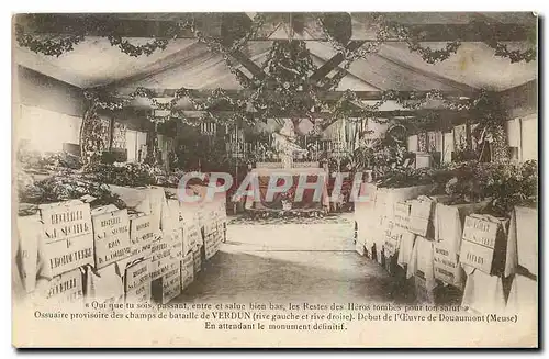 Cartes postales Verdun Euvre de Douaumont