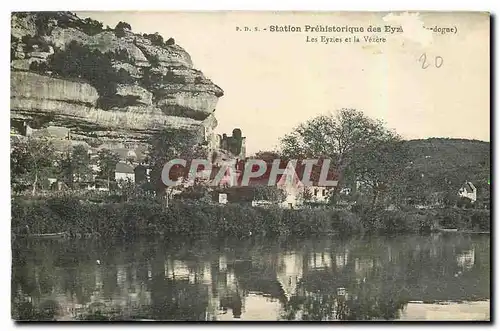 Ansichtskarte AK Station Prehistorique Les Eyzies et la Vezere