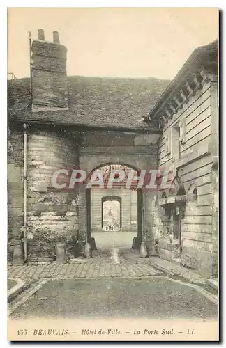 Cartes postales Beauvais Hotel de Ville La Porte Sud