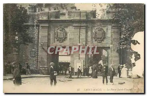 Cartes postales Saint Malo La Porte Saint Vincent