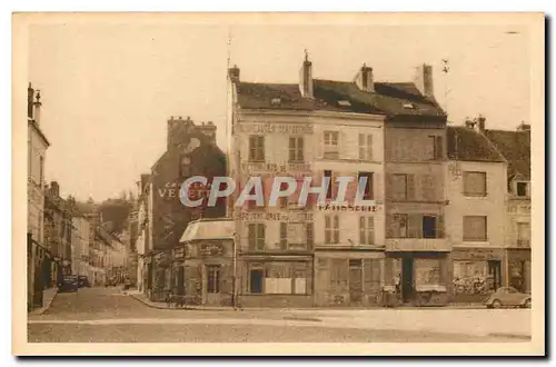 Cartes postales La Ferte sous Jouarre La Place et la Rue de la Gare Patisserie