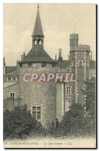 Cartes postales Chalon sur Saone La Tour Saudon