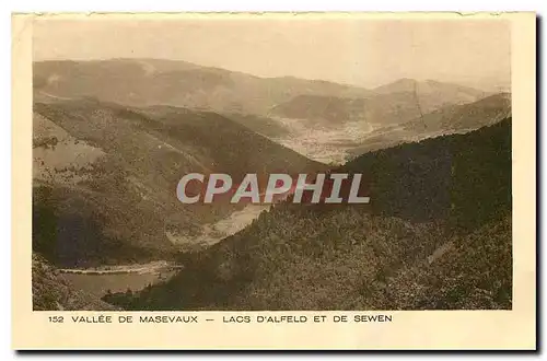 Cartes postales Vallee de Masevaux Lacs d'alfeld et de sewen l'Alsace