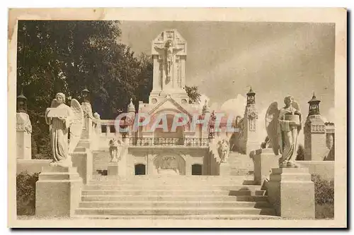 Ansichtskarte AK La Basilique de Lisieux Le Chemin de Croix exterieur Le Calvaire vue d'Ensemble