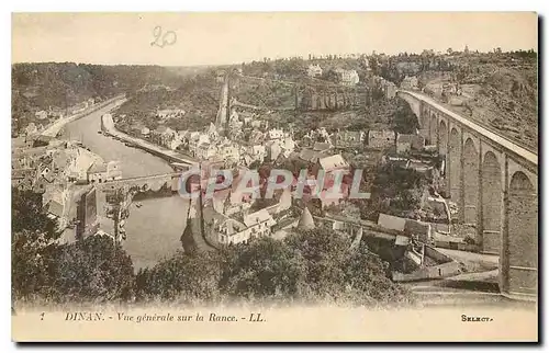 Cartes postales Dinan Vue generale sur la Rance