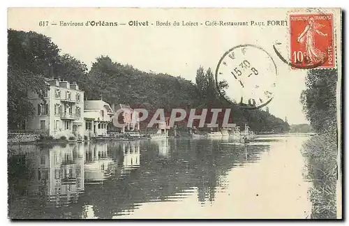 Cartes postales Environs de Orleans Olivet Bords du Loiret