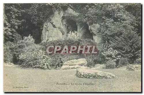 Cartes postales Versailles La Grotte d'Apollon