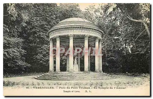 Cartes postales Versailles Parc du Petit Trianon Le Temple d l'Amour