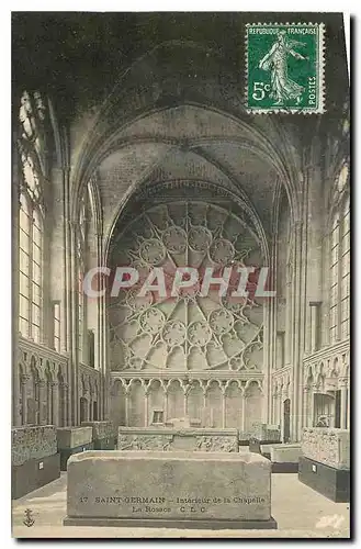 Cartes postales Saint Germain Interieur de la Chapelle