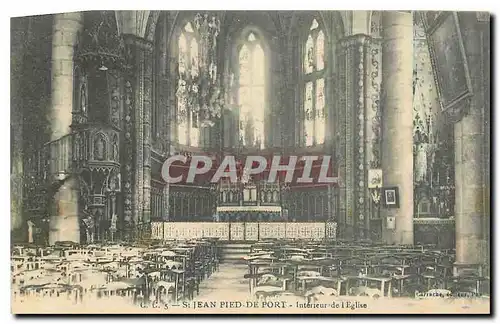 Cartes postales St Jean Pied de Port Interieur de l'Eglise