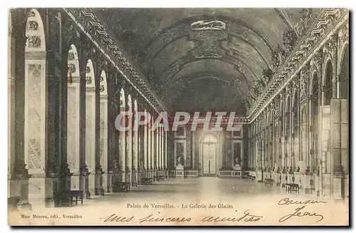 Cartes postales Palais de Versailles La Galerie des Glaces