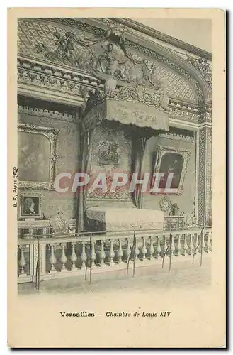 Ansichtskarte AK Versailles Chambre de Louis XIV