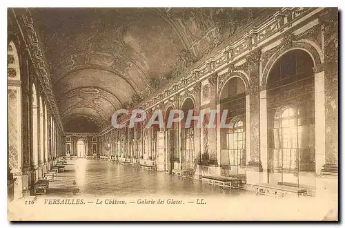 Ansichtskarte AK Versailles Le Chateau Galerie des Glaces