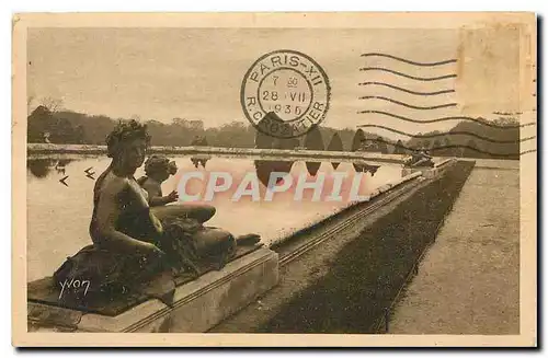 Cartes postales Splendeurs et Charmes de Versailles Les parterres d'eau