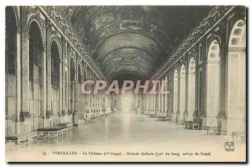 Ansichtskarte AK Versailles Le Chateau Grande Galerie