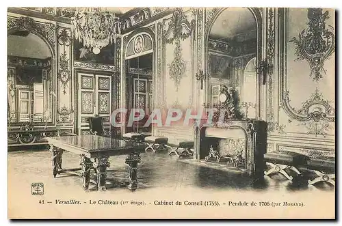 Cartes postales Versailles Le Chateau Cabinet du Conseil