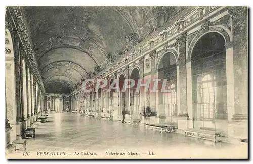 Ansichtskarte AK Versailles Le Chateau Galerie des Glaces