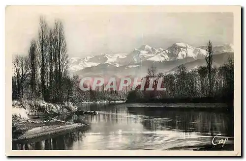 Cartes postales Grenoble Les bords de l'Isere et les Alpes a l'Ile d'Amour