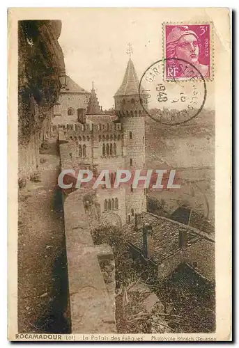 Cartes postales Rocamadour Le Palais des evegues