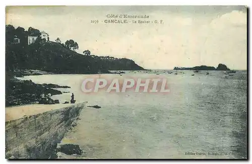 Cartes postales Cote d'Emeraude Cancale La Rocher