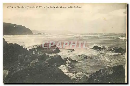 Ansichtskarte AK Marine La Baie de Cesson St Brieuc