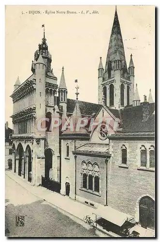 Cartes postales Dijon Eglise Notre Dame