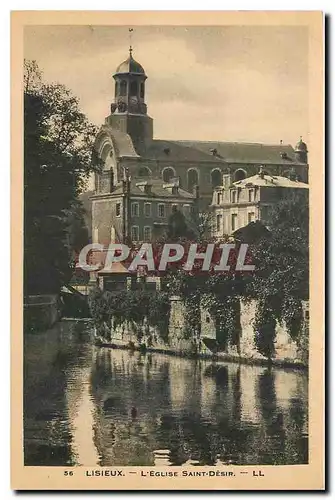 Ansichtskarte AK Lisieux l'Eglise Saint Desir