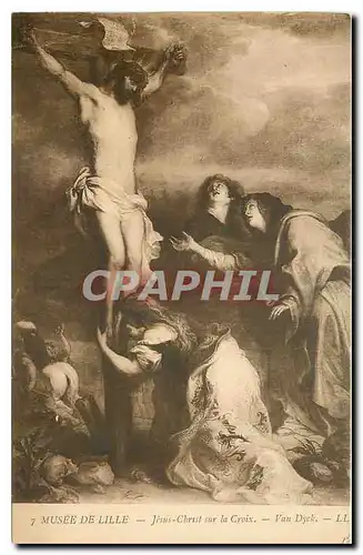 Cartes postales Musee de Lille Jesus Christ sur la Croix