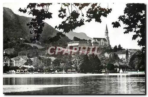 Ansichtskarte AK Annecy Monastere de la Visitation et le Lac