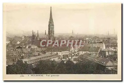 Cartes postales Mulhouse Vue generale