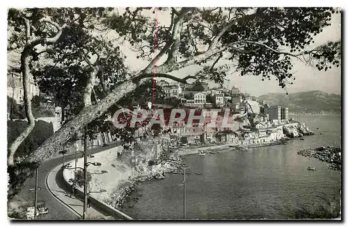 Cartes postales moderne Le Littoral Mediterreen Marseille Pormenade de la Corniche