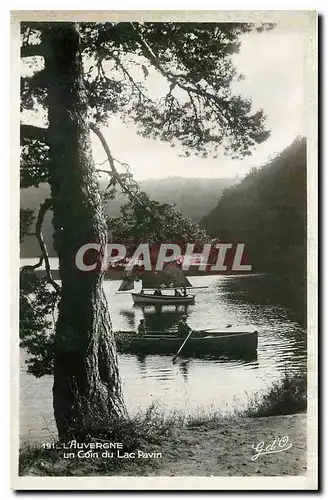 Ansichtskarte AK l'Auvergne un Coin du Lac Pavin