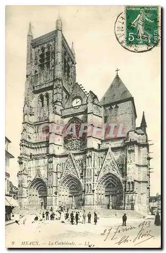 Cartes postales Meaux La Cathedrale