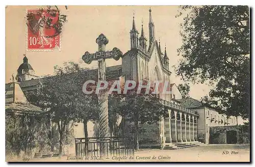 Ansichtskarte AK Environs de Nice Chapelle du Couvent de Cimies