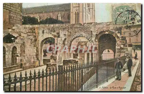 Cartes postales Nimes la Porte d'Auguste