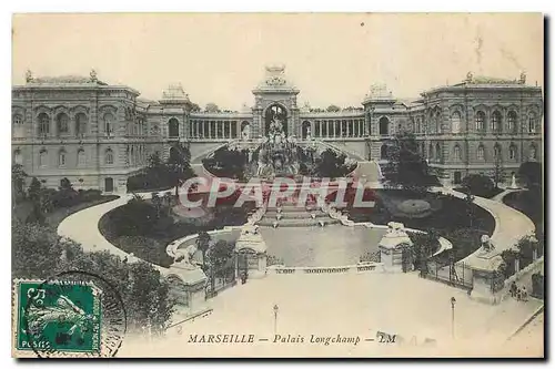 Cartes postales Marseille Palais Longchamp