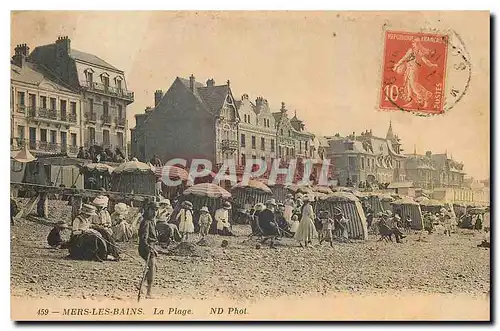 Cartes postales Mers les Bains La Plage