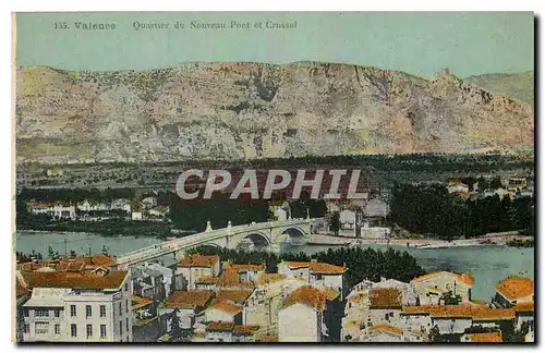 Cartes postales Valence Quartier du Nouveau Pont et Crissol