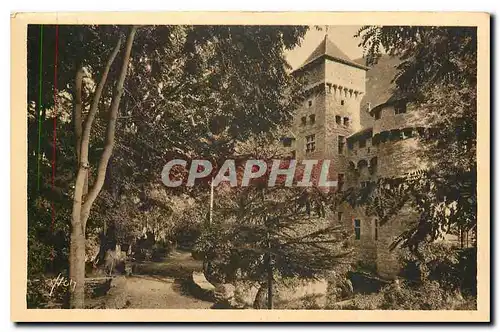 Cartes postales La Douce France Gorges du Tarn Chateau de la Caze