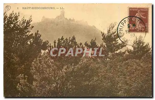 Cartes postales Haut Koenigsbourg
