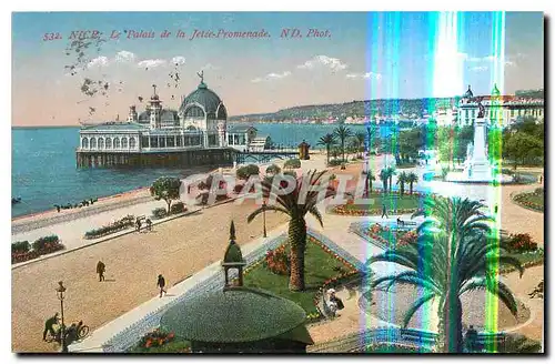 Cartes postales Nice Le Palais de la Jetee Promenade