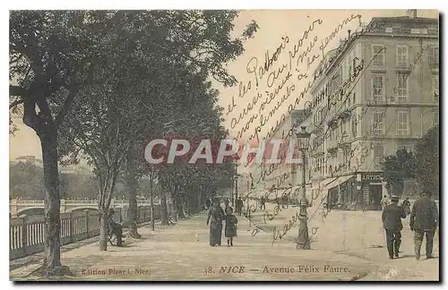 Cartes postales Nice Avenue Felix Faure