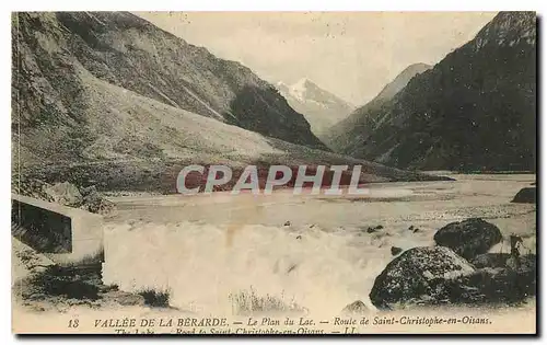 Cartes postales Vallee de la Berarde Le Plan du Lac Route de Saint Christophe en Oisans