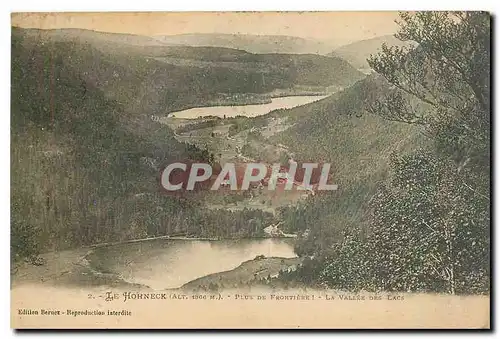 Cartes postales Le Hohneck Plus de Frontierre I La Vallee des Lacs