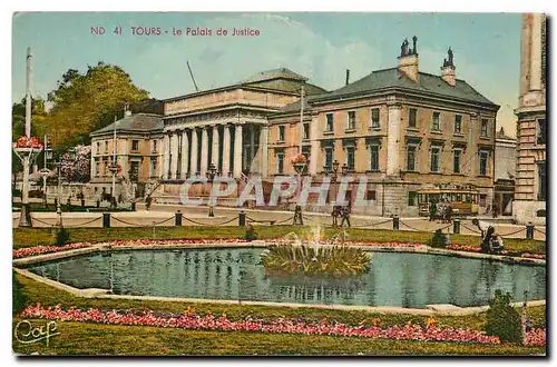 Cartes postales Tours Le Palais de Justice