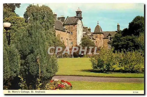 Moderne Karte St Mary's College St Andrews