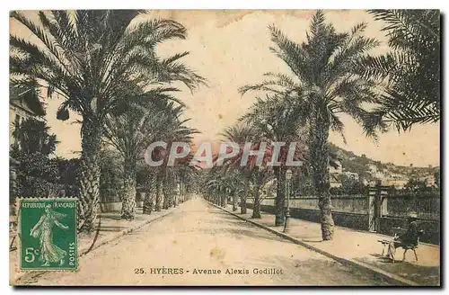 Cartes postales Hyeres Avenue Alexis Godillot